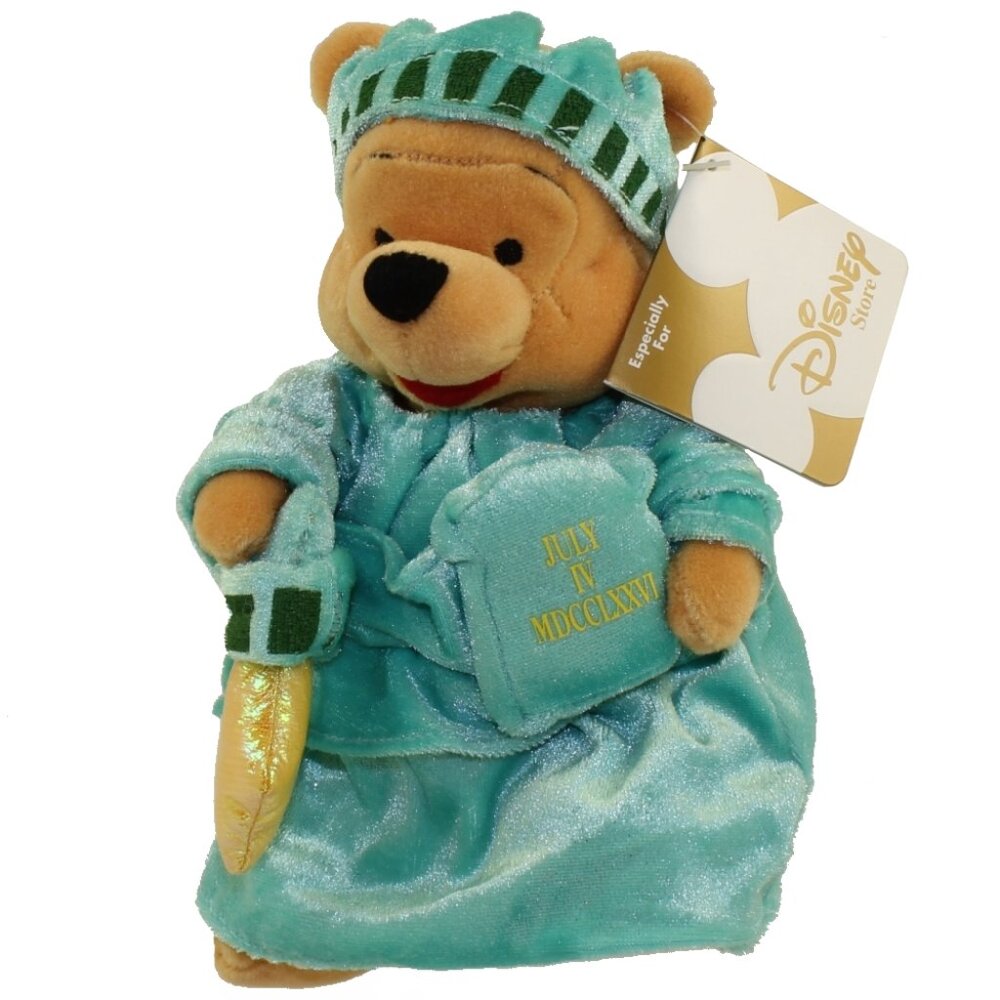 NWT New York City Mini Bean Bag Winnie the Pooh Plush